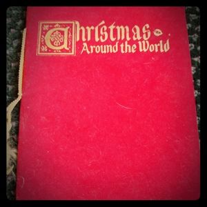 Antique Christmas Around The World cir 1920s Book